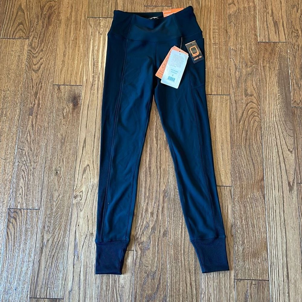 Gottex NWT studio ribbed pocket leggings size small